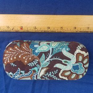 Vera Bradley Java Blue Hard Eyeglass Case